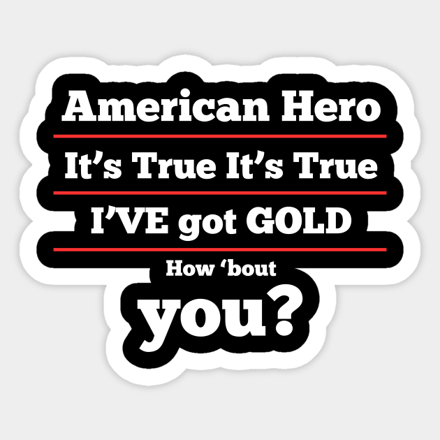 Kurt Angle - American Hero Sticker by AwkwardTurtle